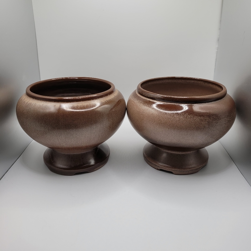 Pair of Vintage Frankoma Planters